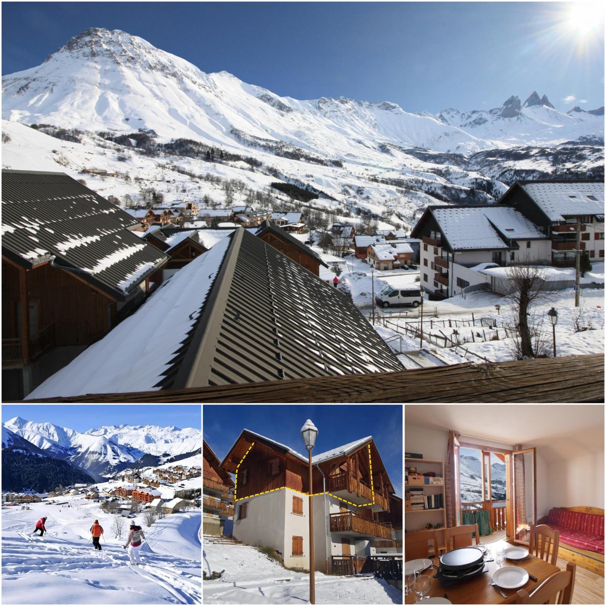 Appart - Chalet Du Hameau Des Aiguilles Albiez-Montrond Ngoại thất bức ảnh